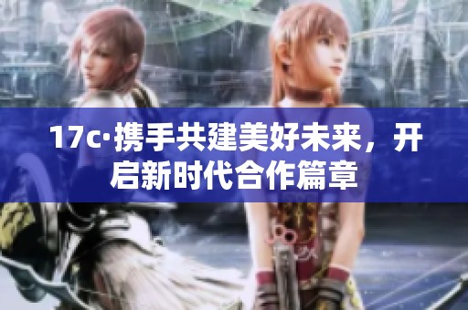 17c·攜手共建美好未來(lái)，開(kāi)啟新時(shí)代合作篇章