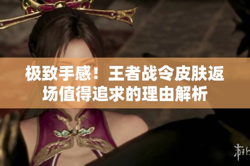 極致手感！王者戰(zhàn)令皮膚返場值得追求的理由解析