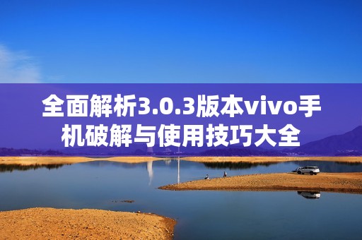全面解析3.0.3版本vivo手機破解與使用技巧大全