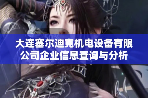 大連塞爾迪克機(jī)電設(shè)備有限公司企業(yè)信息查詢與分析