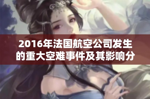 2016年法國(guó)航空公司發(fā)生的重大空難事件及其影響分析