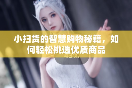 小掃貨的智慧購物秘籍<div   id=