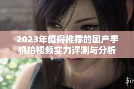 2023年值得推薦的國產(chǎn)手機(jī)拍視頻實(shí)力評測與分析