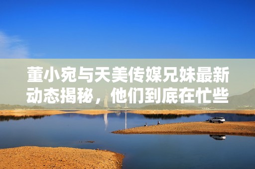 董小宛與天美傳媒兄妹最新動(dòng)態(tài)揭秘，他們到底在忙些什么
