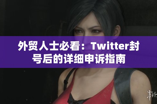 外貿(mào)人士必看：Twitter封號(hào)后的詳細(xì)申訴指南