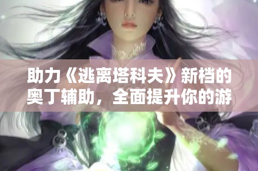 助力《逃離塔科夫》新檔的奧丁輔助，全面提升你的游戲體驗(yàn)