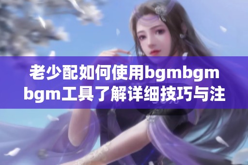老少配如何使用bgmbgmbgm工具了解詳細技巧與注意事項
