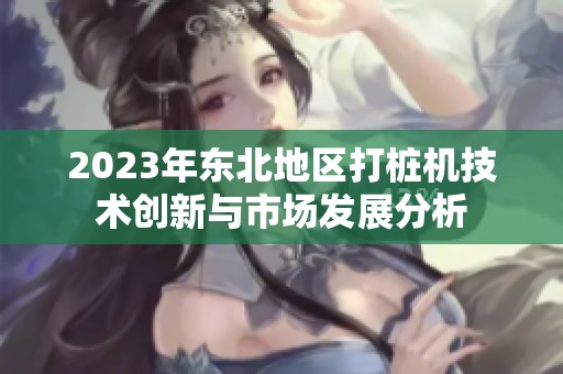 2023年東北地區(qū)打樁機(jī)技術(shù)創(chuàng)新與市場發(fā)展分析