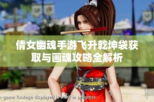 倩女幽魂手游飛升乾坤袋獲取與畫魂攻略全解析