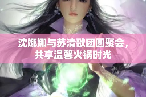 沈娜娜與蘇清歌團圓聚會，共享溫馨火鍋時光