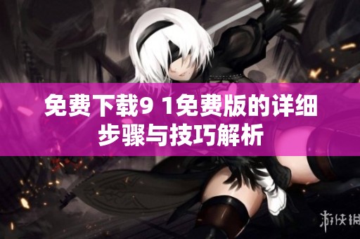 免費(fèi)下載9 1免費(fèi)版的詳細(xì)步驟與技巧解析