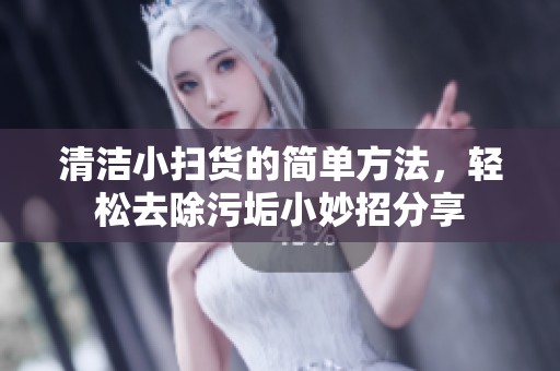 清潔小掃貨的簡(jiǎn)單方法，輕松去除污垢小妙招分享