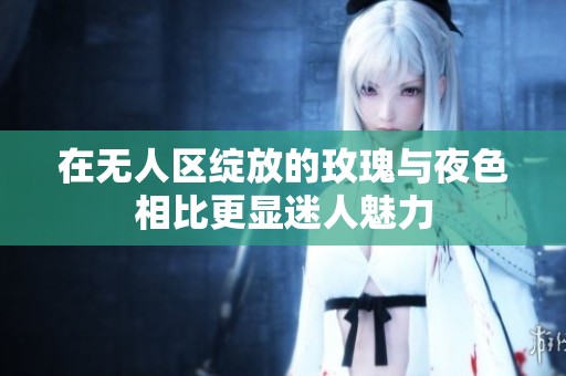 在無人區(qū)綻放的玫瑰與夜色相比更顯迷人魅力