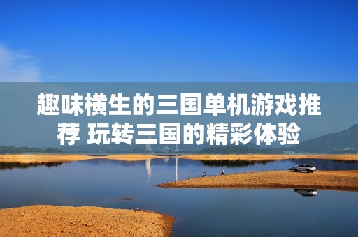 趣味橫生的三國單機游戲推薦 玩轉(zhuǎn)三國的精彩體驗