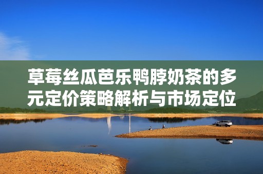 草莓絲瓜芭樂鴨脖奶茶的多元定價(jià)策略解析與市場定位分析
