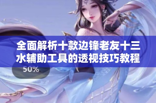 全面解析十款邊鋒老友十三水輔助工具的透視技巧教程