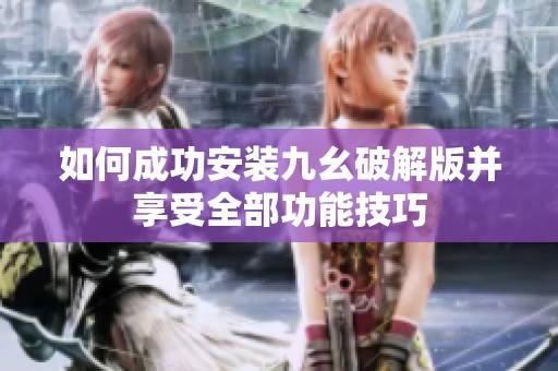 如何成功安裝九幺破解版并享受全部功能技巧