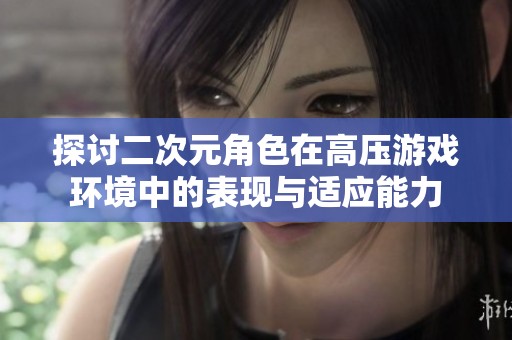 探討二次元角色在高壓游戲環(huán)境中的表現(xiàn)與適應能力