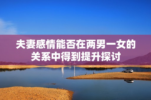 夫妻感情能否在兩男一女的關系中得到提升探討