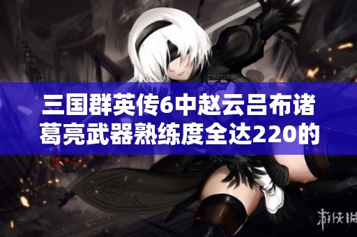 三國(guó)群英傳6中趙云呂布諸葛亮武器熟練度全達(dá)220的壯舉