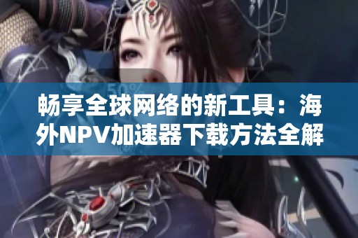 暢享全球網(wǎng)絡(luò)的新工具：海外NPV加速器下載方法全解析