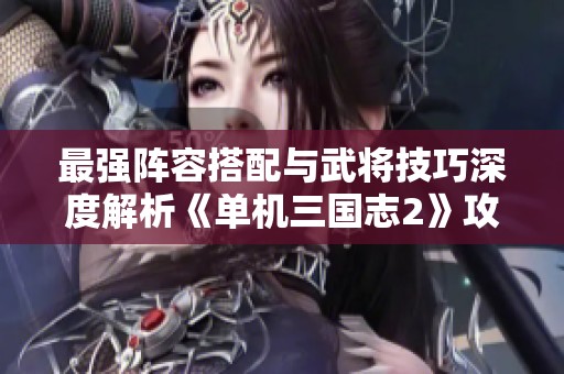 最強(qiáng)陣容搭配與武將技巧深度解析《單機(jī)三國(guó)志2》攻略