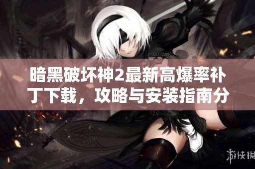 暗黑破壞神2最新高爆率補(bǔ)丁下載，攻略與安裝指南分享