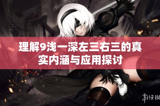 理解9淺一深左三右三的真實(shí)內(nèi)涵與應(yīng)用探討