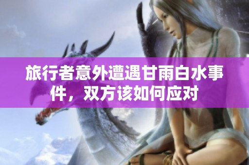 旅行者意外遭遇甘雨白水事件，雙方該如何應(yīng)對