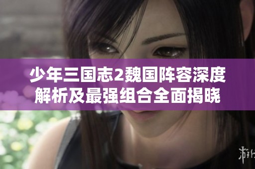 少年三國(guó)志2魏國(guó)陣容深度解析及最強(qiáng)組合全面揭曉