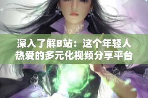 深入了解B站：這個年輕人熱愛的多元化視頻分享平臺
