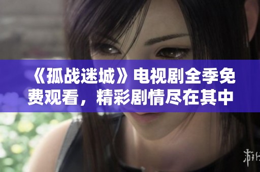 《孤戰(zhàn)迷城》電視劇全季免費(fèi)觀看，精彩劇情盡在其中
