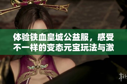 體驗(yàn)鐵血皇城公益服，感受不一樣的變態(tài)元寶玩法與激情冒險(xiǎn)