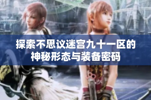 探索不思議迷宮九十一區(qū)的神秘形態(tài)與裝備密碼