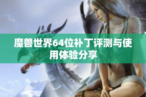 魔獸世界64位補(bǔ)丁評測與使用體驗(yàn)分享