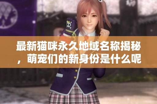 最新貓咪永久地域名稱揭秘，萌寵們的新身份是什么呢？