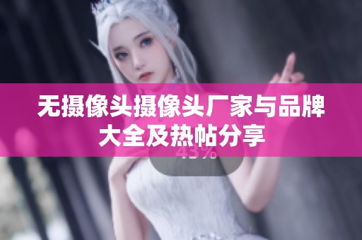 無(wú)攝像頭攝像頭廠家與品牌大全及熱帖分享