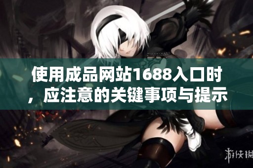 使用成品網(wǎng)站1688入口時，應(yīng)注意的關(guān)鍵事項與提示