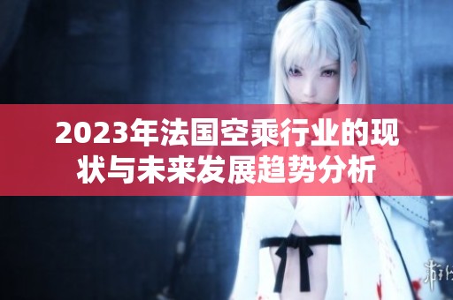 2023年法國(guó)空乘行業(yè)的現(xiàn)狀與未來(lái)發(fā)展趨勢(shì)分析
