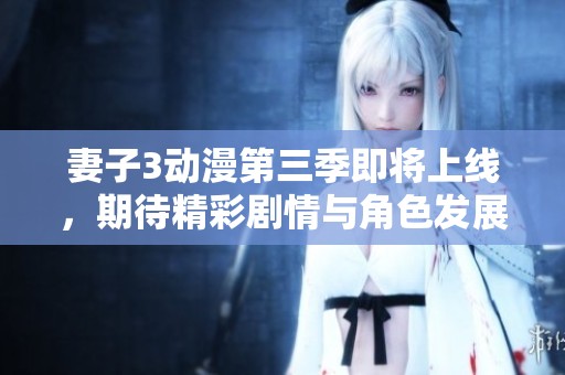 妻子3動(dòng)漫第三季即將上線，期待精彩劇情與角色發(fā)展！